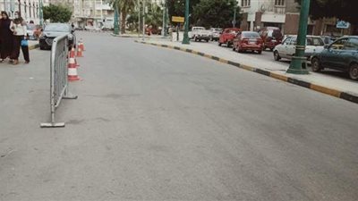 عاصفة ترابية وطقس حار في الإسكندرية | صور