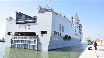 انطلاق التدريب البحري المصري الفرنسي 