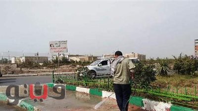 حملات مكثفة للتجميل والنظافة بالزقازيق