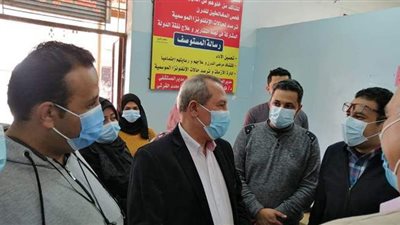 وكيل صحة الدقهلية يتفقد جاهزية مراكز إعطاء لقاح كورونا