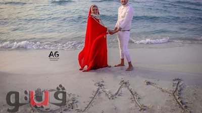 بيتش باجي وبلالين.. محمود يفاجئ والدته بسيشن عيد الأم | صور