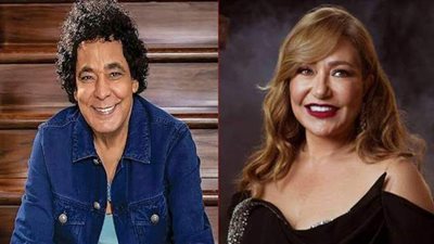 ليلى علوي توجه رسالة لمحمد منير | فيديو