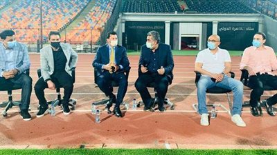 حماس وقوة في مران المنتخب باستاد القاهرة استعدادا لكينيا وجزر القمر بحضور وزير الرياضة