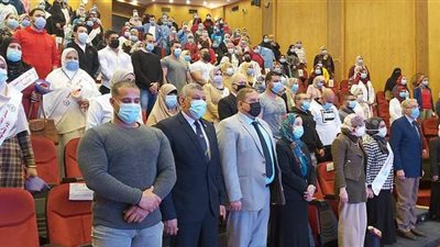 الشباب والرياضة تشارك في احتفالية مستشفى الأطفال بجامعة المنصورة