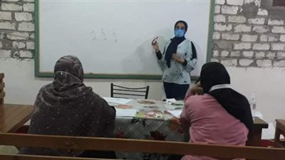 طلاب جامعة الإسكندرية يمحون أمية 1059 مواطنا