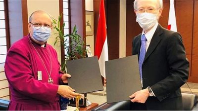 الأسقفية توقع بروتوكول مع سفارة اليابان لتطوير وحدة الصم