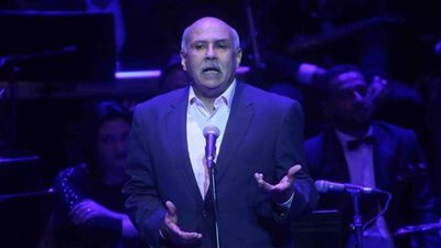 وزيرة الثقافة تكرم محمد على سليمان وجمال بخيت في الأوبرا