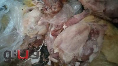 ضبط ١٤١ كجم لحوم ودواجن فاسدة بقنا