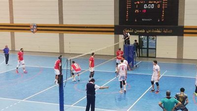 فوز الأهلي على الزمالك في قمة دوري الكرة الطائرة