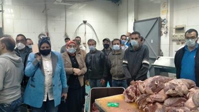 ضبط مواد غذائية مجهولة المصدر في الإسكندرية