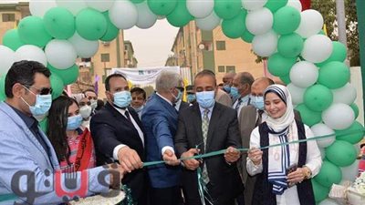 افتتاح أعمال تطوير مدرسة الشهداء الإعدادية للبنات بالإسماعيلية | صور