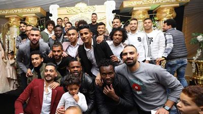 بحضور المحافظ ونجوم المصري.. إسلام صلاح يحتفل بخطوبته | صور