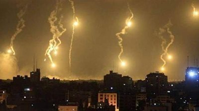 انتقاما لهروب نتنياهو.. طيران الاحتلال يشن غارات وحشية على قطاع غزة