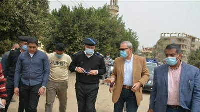 إزالة 9 حالات تعد على نيل القليوبية