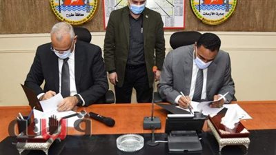 محافظ مطروح يوقع بروتوكول لتطوير منطقة قلعة شالي بسيوة | صور