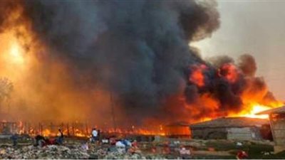 وفاة 15 وفقدان المئات في حريق ضخم بمخيم لاجئي الروهينجا | فيديو