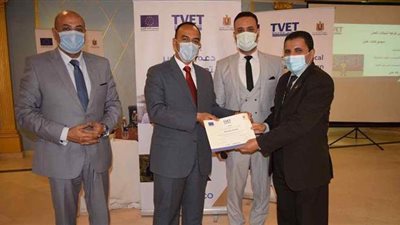 تكريم 30 متدربا ضمن برنامج تطوير التعليم الفني والتدريب المهني بالمنيا