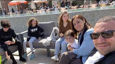 شاهد.. أحدث ظهور لحلا شيحة ومعز مسعود