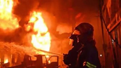 إخماد حريق نشب داخل شقة سكنية في إمبابة