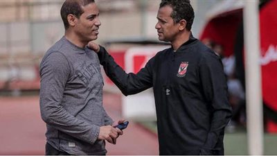 خالد بيبو يحضر ودية الأهلي مع فريق الشباب