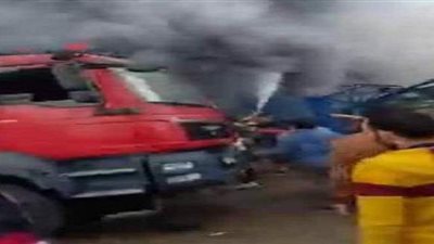 إخماد حريق محول كهرباء بالعياط دون إصابات