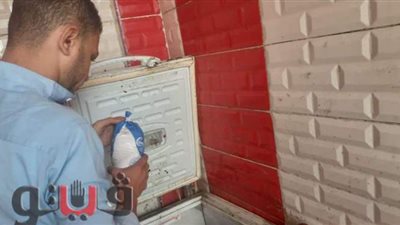 ضبط أغذية منتهية الصلاحية وتحرير 32 محضرا في سمسطا وبني سويف