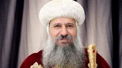 الأنبا ماركوس يترأس صلوات تطييب رفات الشهيد 