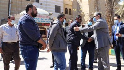 وزير القوى العاملة يشارك في تشييع جثمان رئيس نقابة عمال الزراعة