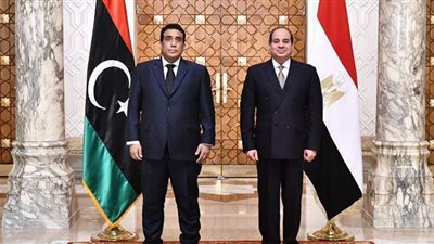 من قصر الاتحادية.. رسائل السيسي لرئيس المجلس الرئاسي الليبي