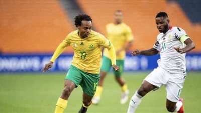 غانا تضمن التأهل لكأس أمم أفريقيا بالتعادل مع جنوب أفريقيا 1/1