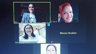 نسرين البغدادي تشيد بجهود تمكين وحماية المرأة