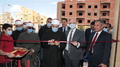 وزير الأوقاف ومحافظ بني سويف يفتتحان مسجد عمار بن ياسر بشرق النيل