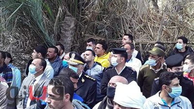 الآلاف بكفرالشيخ يشيعون جثمان شهيد الواجب | صور