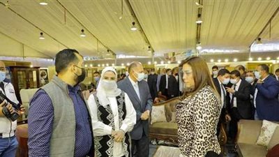 أثاث دمياط يتصدر قائمة منتجات معرض ديارنا بأسيوط