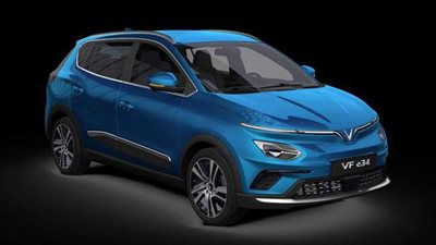 فينفاست e34 أول سيارة كهربائية فيتنامية