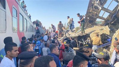 ننشر أسماء مصابي حادث قطاري سوهاج