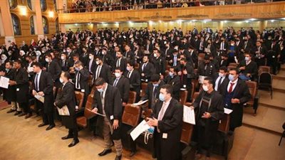 رسائل الأمين العام لمحامي مصر في جلسة حلف يمين ٦ نقابات فرعية