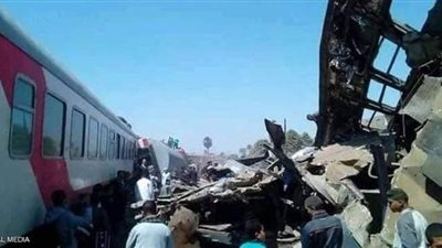 قضايا الدولة تنعى شهداء حادث تصادم قطاري سوهاج