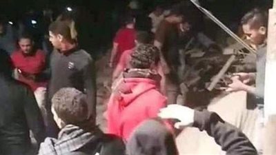 وفاة 4 أشخاص وإصابة 19 آخرين في انهيار عقار قباء بجسر السويس