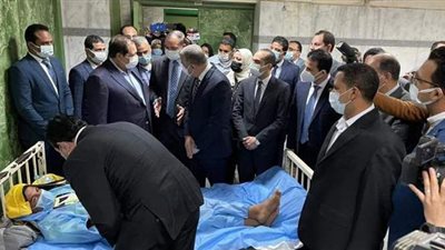 وفد برلماني يتفقد مستشفيات سوهاج للاطمئنان على مصابي حادث القطار