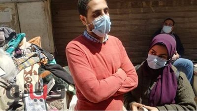 سامح وإسراء عروسا عقار جسر السويس.. عش الزوجية تحت الأنقاض و«ليلة الأم» تنقذهما من الموت | فيديو