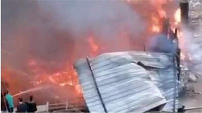 شاهد عيان في حريق الزقازيق: تأخر سيارات الحماية المدنية سبب تمدد النيران