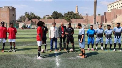 لاعب حلايب وشلاتين يحرز أول ضربة جزاء بالدوري الممتاز للميني فوتبول