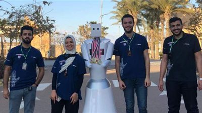 فوز هندسة المنصورة بالمركز الأول فى بطولة مصر المفتوحة للروبوت