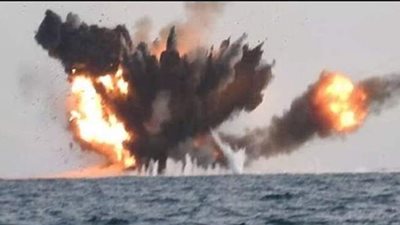 التحالف: تدمير زورقين مفخخين للحوثيين قبل تنفيذ هجوم وشيك من الحديدة