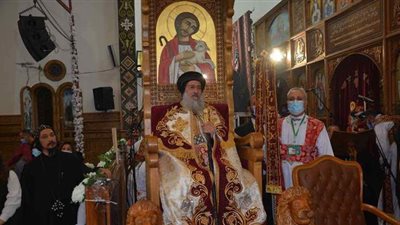 تجليس نيافة الأنبا فام أسقف شرق المنيا الجديد