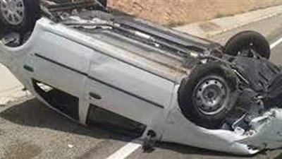 تفاصيل مصرع شخص وزوجته ورضيع وإصابة طفلين بمطروح