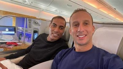 توفيق وبيبو يتوجهان للإمارات لمعاينة تيشيرت الأهلي الجديد