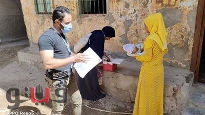 انطلاق حملة التطعيم ضد شلل الأطفال في قرى قنا