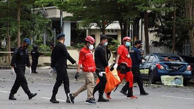 مقتل اثنين من منفذي الهجوم على كنيسة إندونيسيا